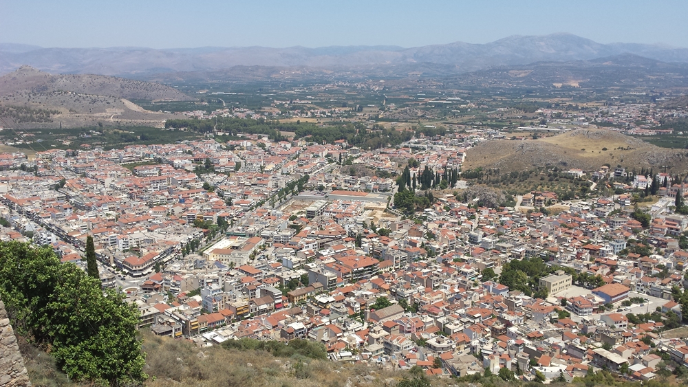 Nafplio z Palamidia